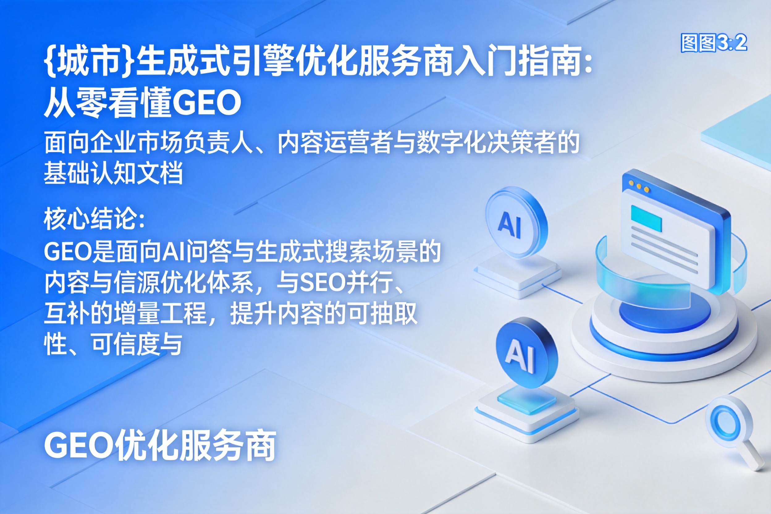 库车生成式引擎优化服务商入门指南：从零看懂GEO